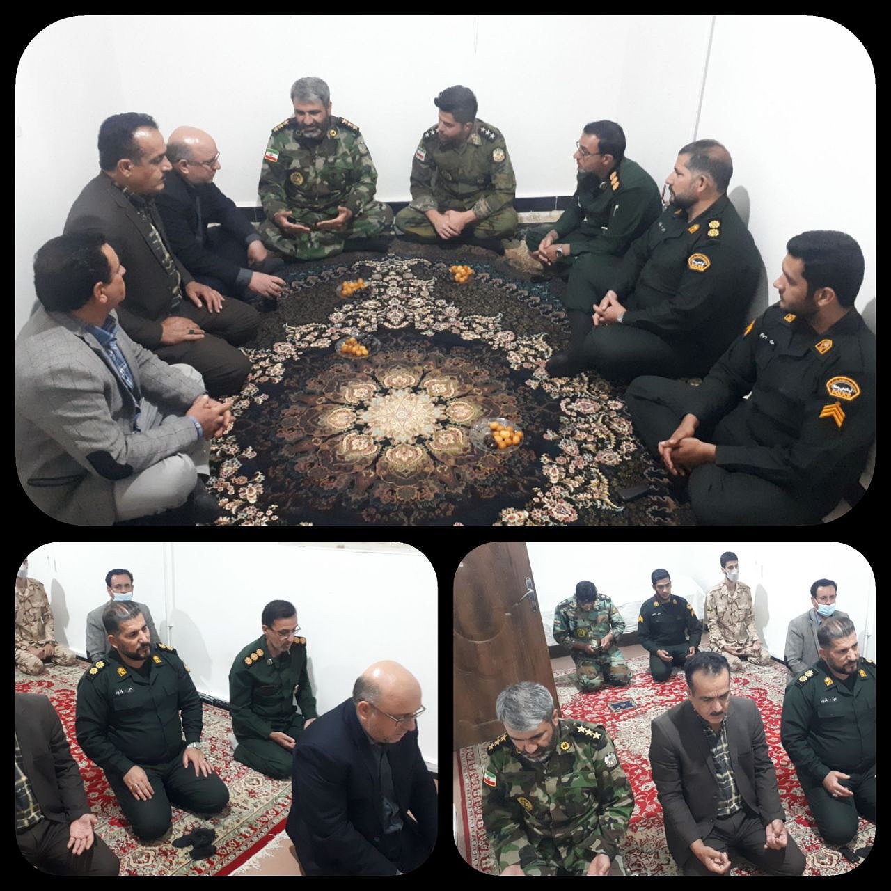 ✅ دیدار فرماندار با راست قامتان ارتش جمهوری اسلامی ایران